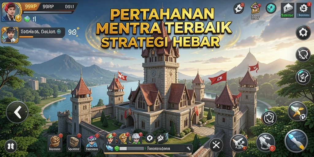 Tampilkan gameplay menara yang menarik dan penuh strategi di 99RP.