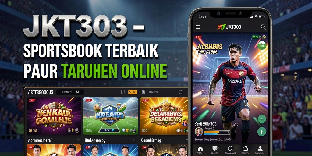 Tampilan gameplay menarik dari aplikasi Sportsbook JKT303.