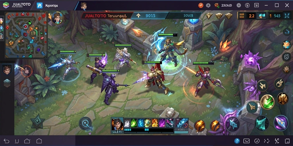 Gameplay JUALTOTO yang seru dan kompetitif.