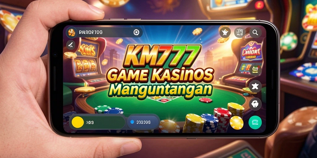 Tampilan screenshot KM777 menampilkan gameplay Kasino yang seru dan realistis.