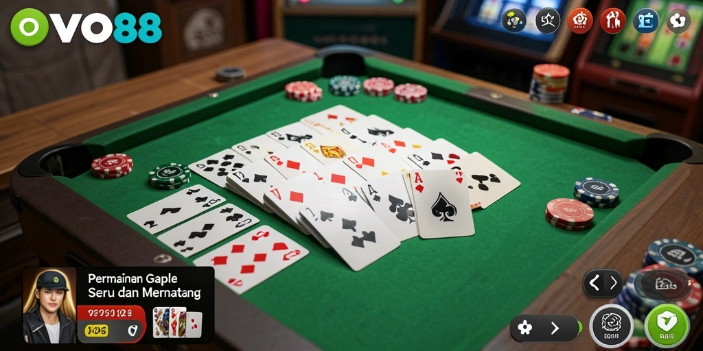 Tampilan gameplay OVO88 yang menarik dan seru.