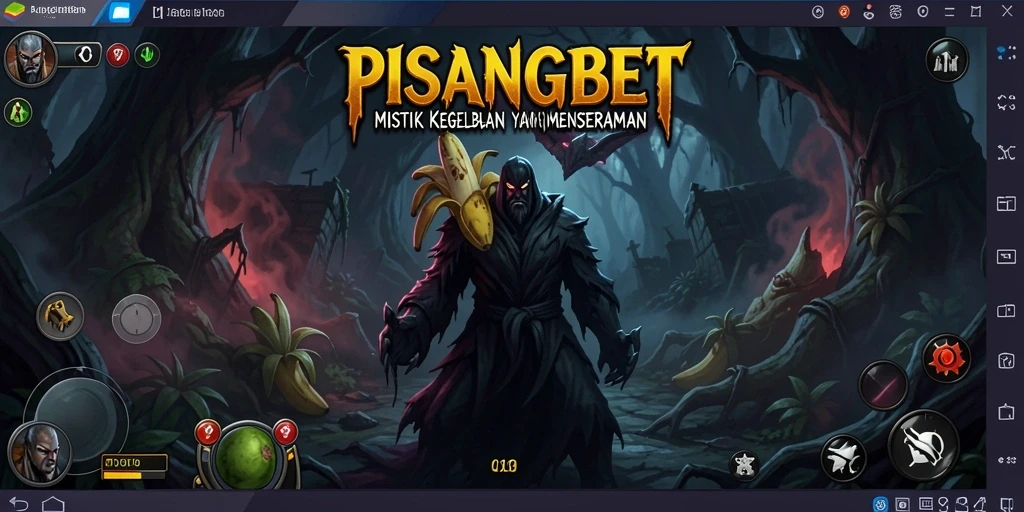 Screenshot utama PISANGBET menampilkan kegelapan dan ketegangan gameplay Horror.