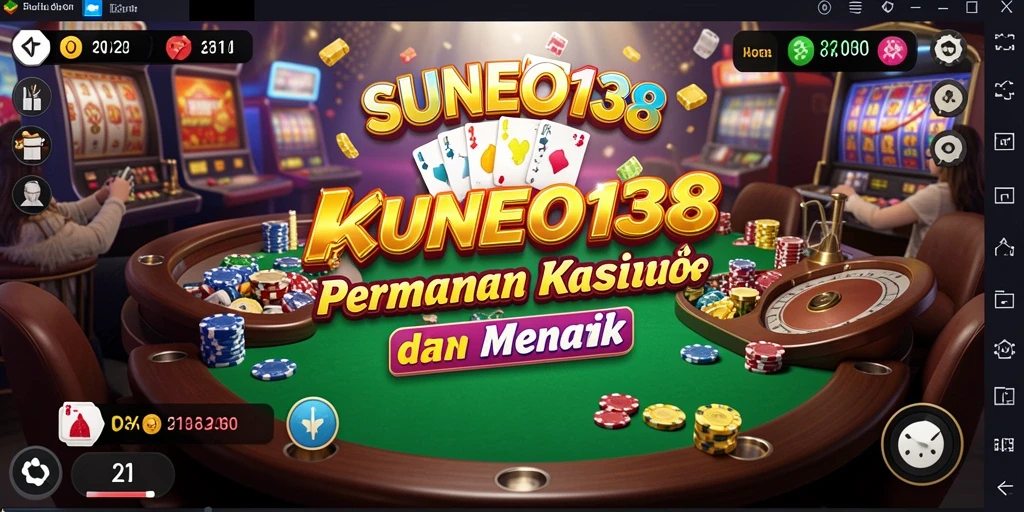 Tampilan gameplay SUNEO138 yang menarik dengan aksi kasino yang mendebarkan.